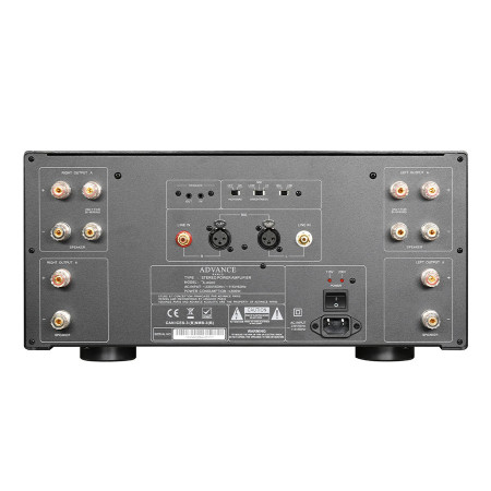 Advance Paris X-A600 stereo galios stiprintuvas