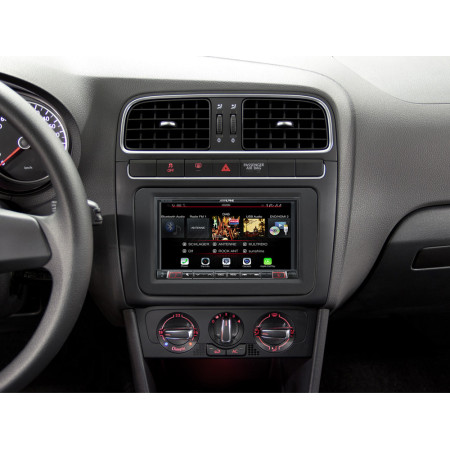 Alpine INE-W720DC 7 colių navigacija su TomTom žemėlapiais, įskaitant krovinių vežimo funkciją, suderinama su Apple CarPlay ir Android Auto