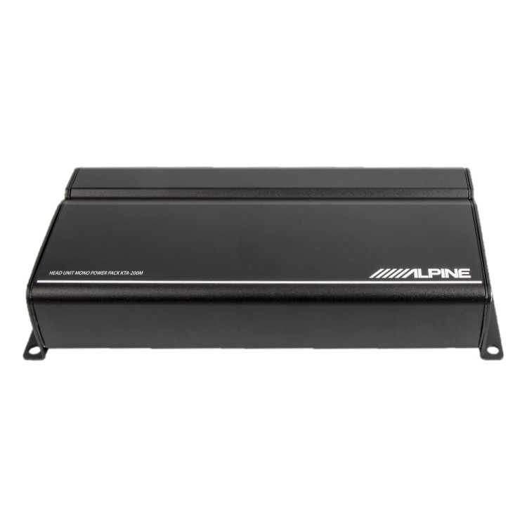 Alpine KTA-200M automobilinis garso stiprintuvas #Nemokamaspristatymas