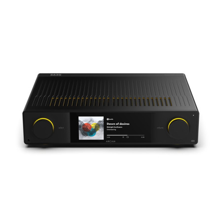 Arcam SA35 integruotas srautinio perdavimo stereo stiprintuvas, galingumas 2x220W