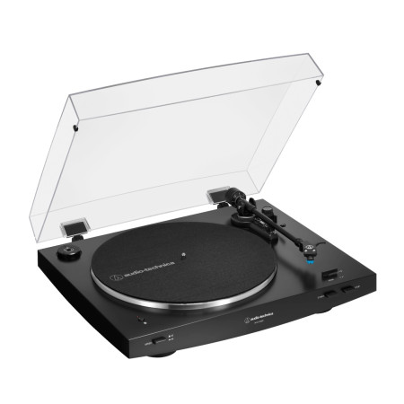 Audio Technica AT-LP3XBTBK stereo patefonas su Bluetooth juodos spalvos
