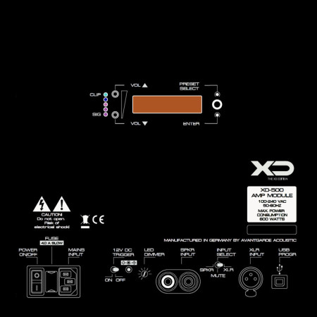 Avantgarde acoustic ZERO TA XD pusiau aktyvios garso kolonėlės