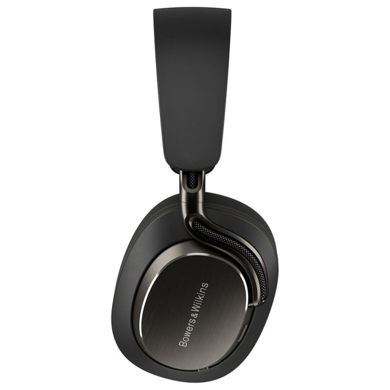 Bowers & Wilkins Px8 S2 Onyx Black belaidės Bluetooth ausinės, hibridinis triukšmo slopinimas