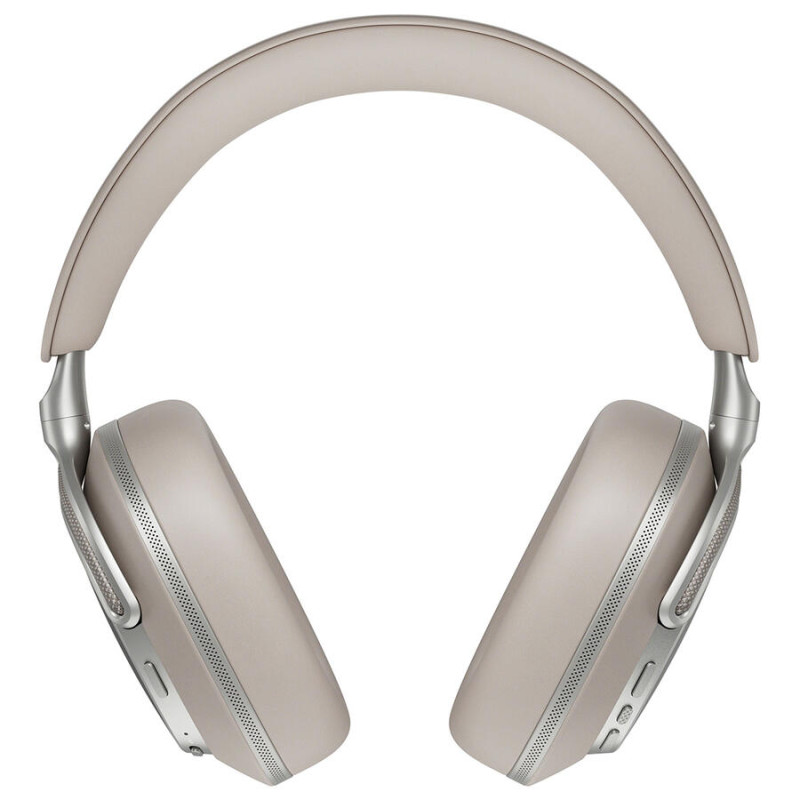 Bowers & Wilkins Px8 S2 Warm Stone belaidės Bluetooth ausinės, hibridinis triukšmo slopinimas