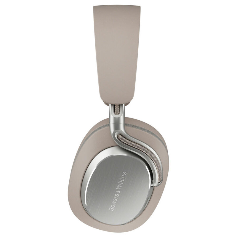 Bowers & Wilkins Px8 S2 Warm Stone belaidės Bluetooth ausinės, hibridinis triukšmo slopinimas