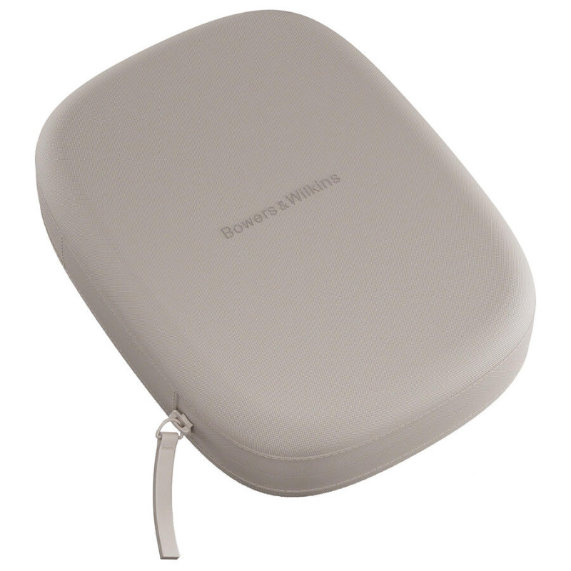 Bowers & Wilkins Px8 S2 Warm Stone belaidės Bluetooth ausinės, hibridinis triukšmo slopinimas