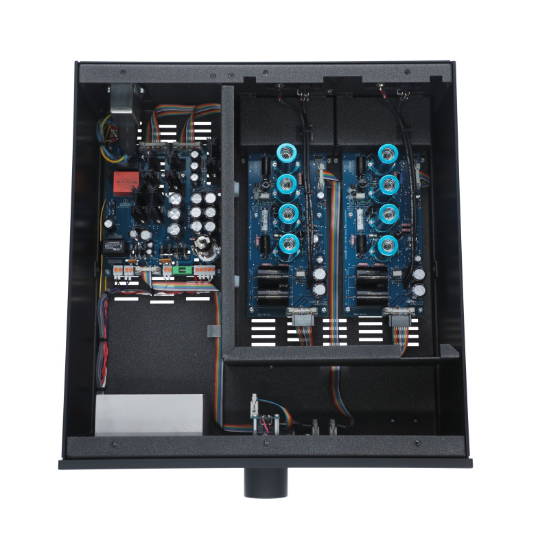 Canor Asterion V2 pradinis patefono lempinis stiprintuvas MM/MC su RCA/XLR