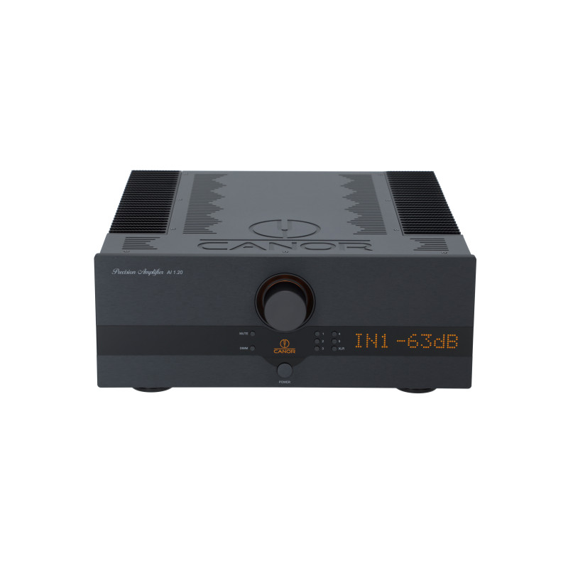 Canor AI 1.20 lempinis integruotas stiprintuvas, galingumas class A 2 x 50W