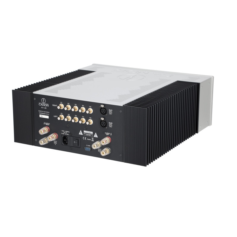 Canor AI 1.20 lempinis integruotas stiprintuvas, galingumas class A 2 x 50W