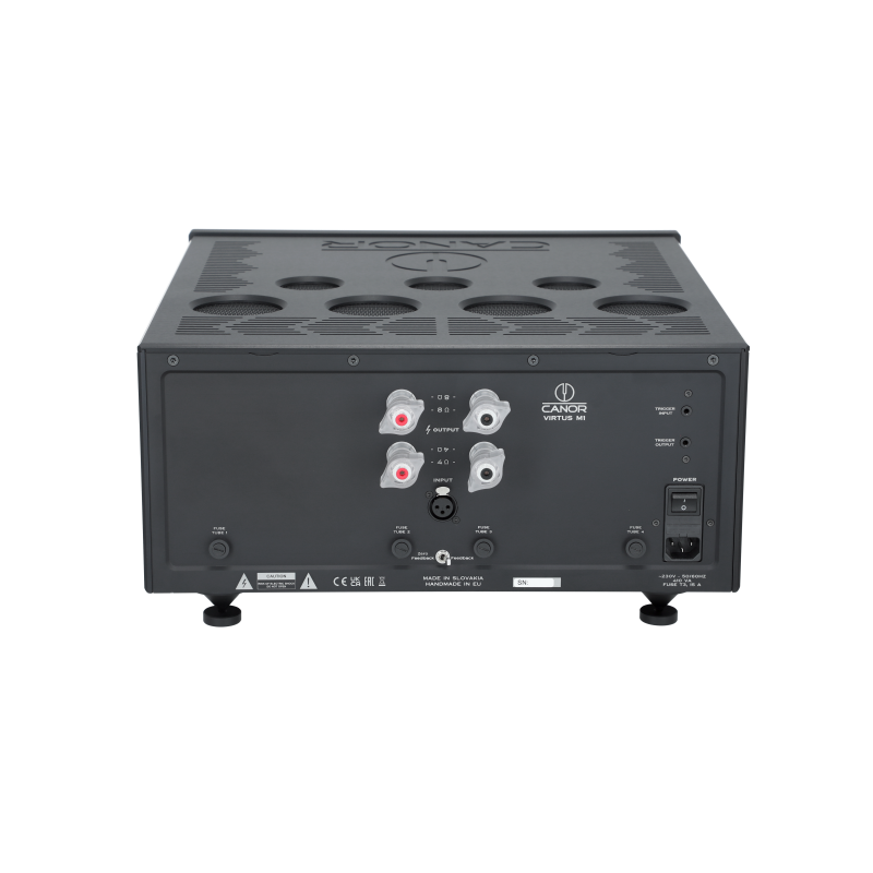 Canor Virtus M1 mono lempinis galios stiprintuvas, galingumas class-A  1 x 110W