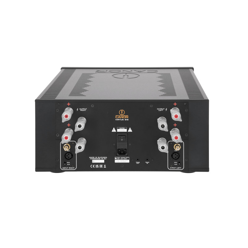Canor Virtus S1S dviguvas mono lempinis galios stiprintuvas, galingumas class AB  2 x 400W