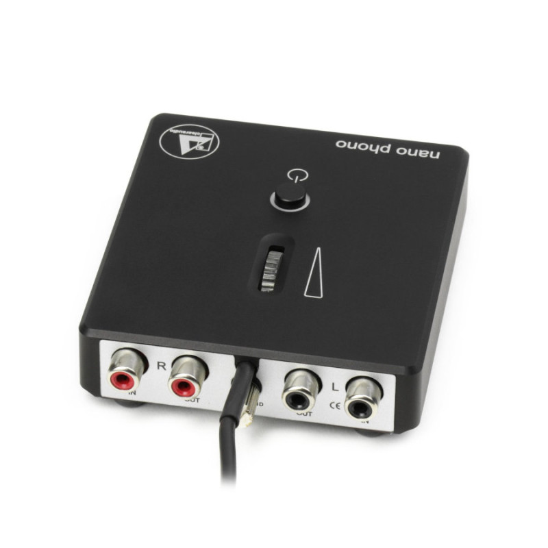 Clearaudio Nano Phono V2 Phono stiprintuvas, Black