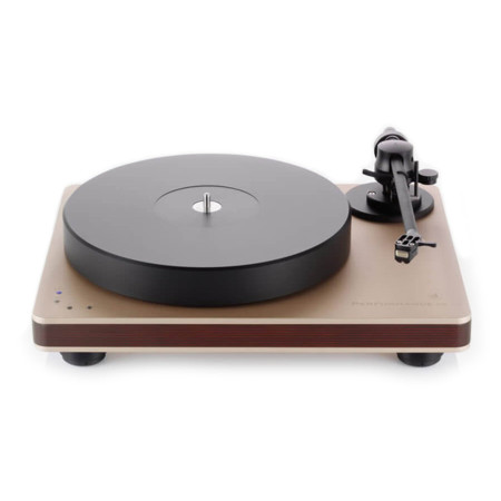 Clearaudio Performance DC patefonas, Rose gold/ Wood