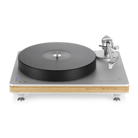 Clearaudio Performance DC patefonas, Silver/ Wood