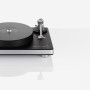 Clearaudio patefonas Performance DC juodas su sidabro spalvos stalu tonarm - Clarify, galvutė. - Virtuoso V2 MM