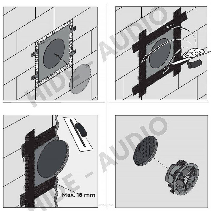 Dali PHANTOM E-60 montavimo kompletas
