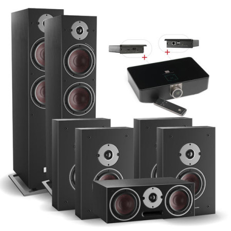 Dali EQUI 7.0 OBERON 7 C/OW C belaidis namų kino rinkinys 7.0