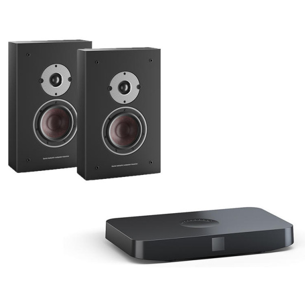 OBERON OW C + HUB COMPACT aktyvios, lentyninės garso kolonėlės su siūstuvu, komplektas