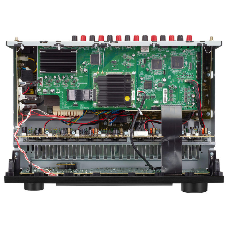 Denon AVR-X2850H DAB 7,2 kanalų 8K AV imtuvas su valdymu balsu HEOS, AirPlay, Google Assist, Alexa