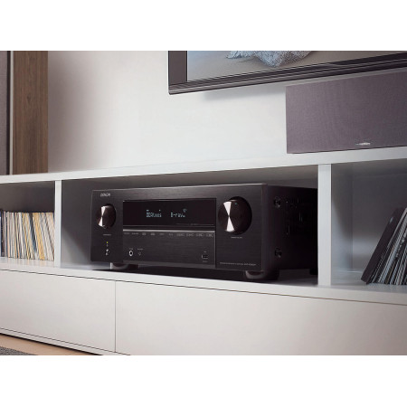 Denon AVC-X2850H 7,2 kanalų 8K AV imtuvas su valdymu balsu HEOS, AirPlay, Google Assist, Alexa