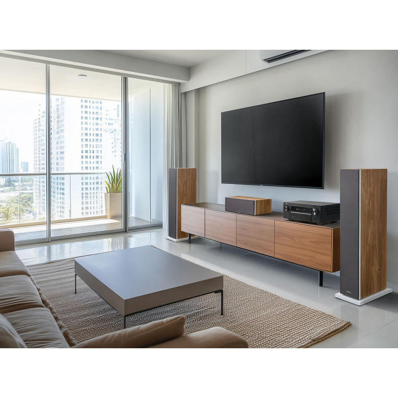 Denon AVR-X2850H DAB 7,2 kanalų 8K AV imtuvas su valdymu balsu HEOS, AirPlay, Google Assist, Alexa