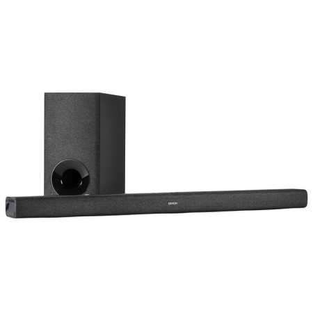 Denon DHT-S416 TV garso sistema soundbaras su žemų dažnių kolonėle, Google Chromecast