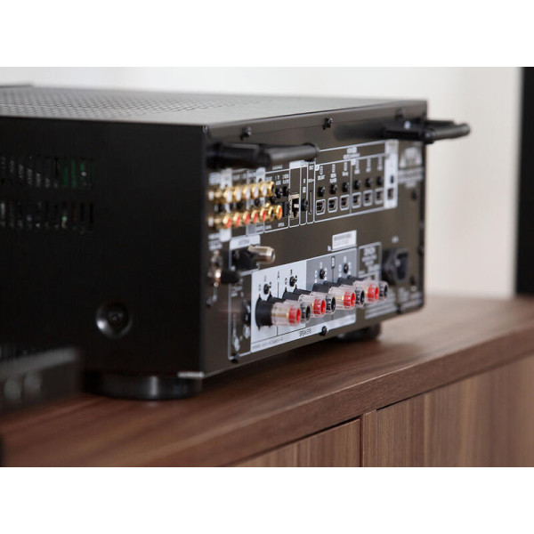 Denon DRA-900H stereo tinklinis stiprintuvas, galingumas 145W, 8K HDMI, Interneto radijas, Spotify, USB, Bluetooth, Heos Multiroom #Nemokamas pristatymas