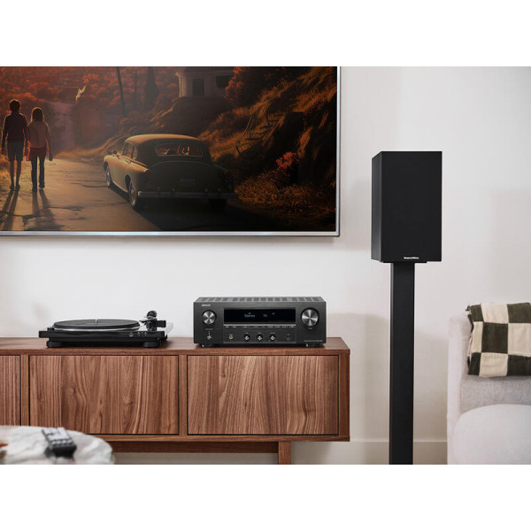 Denon DRA-900H stereo tinklinis stiprintuvas, galingumas 145W, 8K HDMI, Interneto radijas, Spotify, USB, Bluetooth, Heos Multiroom #Nemokamas pristatymas
