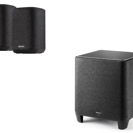 Denon 2 x HOME 150 / SUBWOOFER stereo belaidis 2.1 komplektas