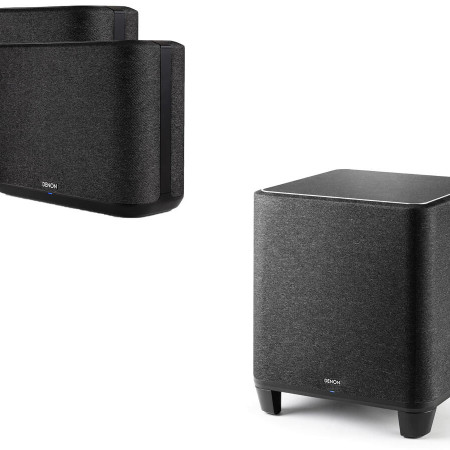 Denon 2 x HOME 250 / SUBWOOFER stereo belaidis 2.1 komplektas