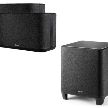 Denon 2 x HOME 350 / SUBWOOFER stereo belaidis 2.1 komplektas