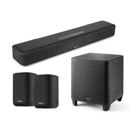 Denon HOME SOUND BAR 550 / SUBWOOFER / 2x HOME 150 namų kino 5.1komplektas