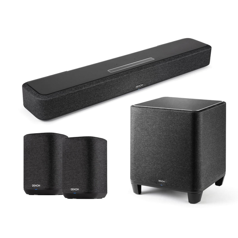 Denon HOME SOUND BAR 550 / SUBWOOFER / 2x HOME 150 namų kino 5.1komplektas