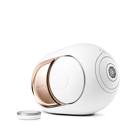 Devialet Phantom I 108 dB Gold, belaidis garsiakalbis – Bluetooth, Wi-Fi, HPAV ,galingumas 1100 vatų