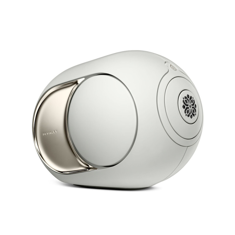 Devialet Phantom Ultimate108 dB Light Pearl, belaidis garsiakalbis – Bluetooth, Wi-Fi, HPAV, galia 1100W