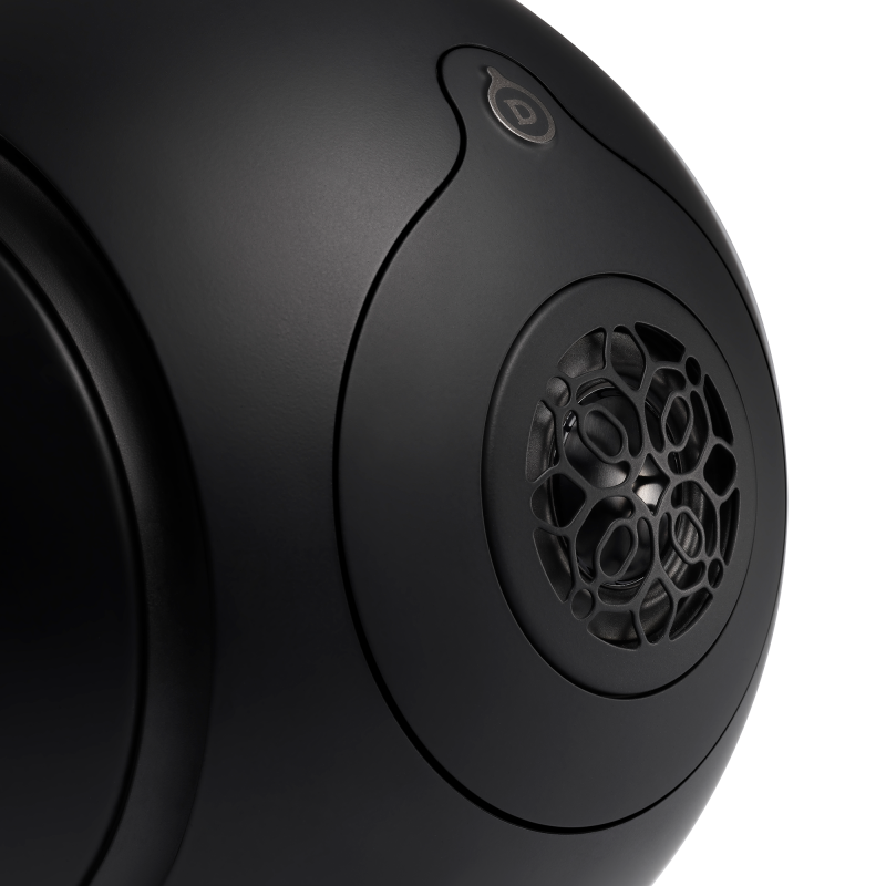 DEVIALET Phantom II 98 dB Matte Black, belaidis garsiakalbis – Bluetooth, Wi-Fi, HPAV ,galingumas 400 vatų