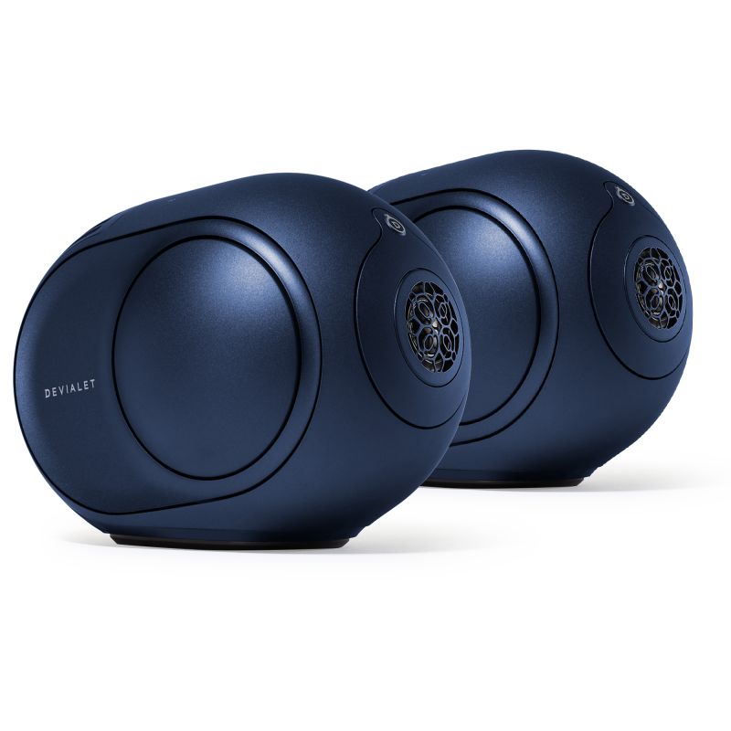 DEVIALET Phantom II stereo 98dB Deep Blue, belaidis garsiakalbis – Bluetooth, Wi-Fi, HPAV ,galingumas 400 vatų