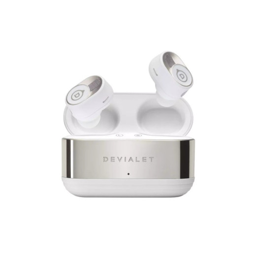 Devialet Gemini II Iconic baltos spalvos Bluetooth 5.2 belaidės apusnės