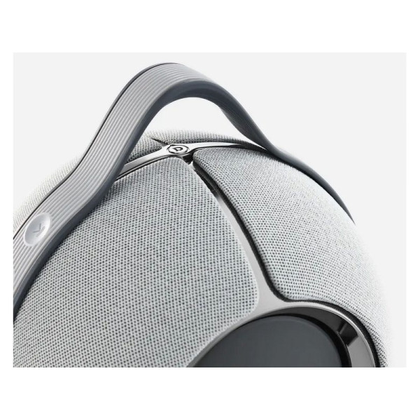 Devialet Mania Light Grey, aktyvi garso kolonėlė su akumuliatoriumi ir tinklo grotuvu