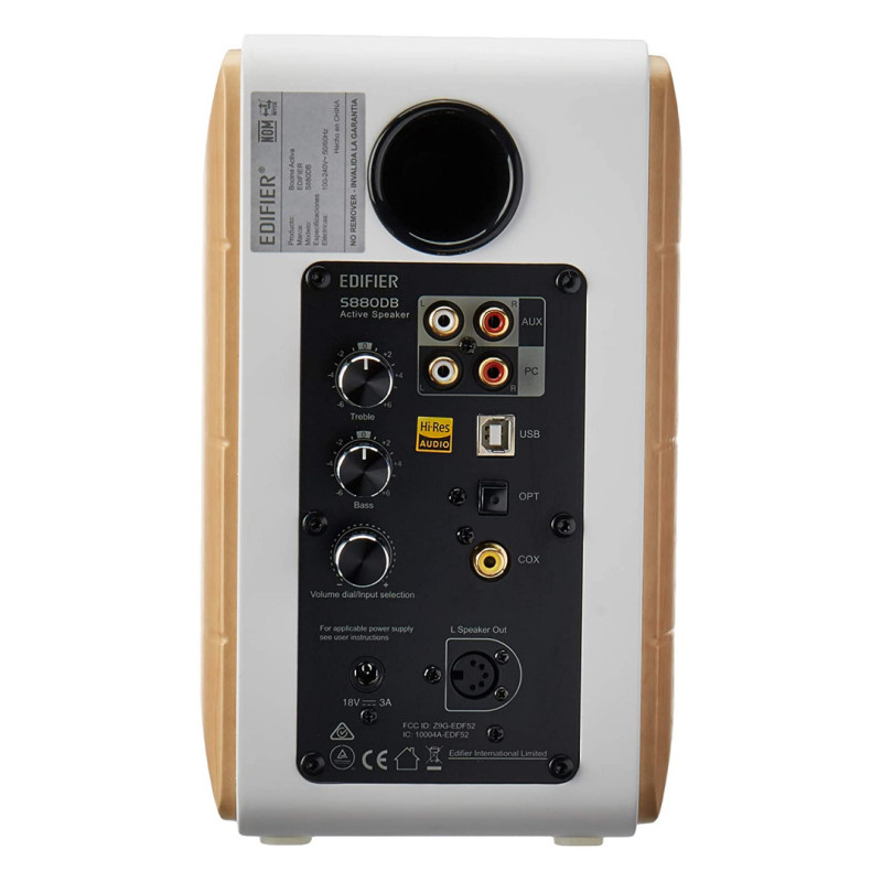 Edifier S880DB aktyvios kolonėlės, galingumas 84 W, Bluetooth, USB DAC, AUX