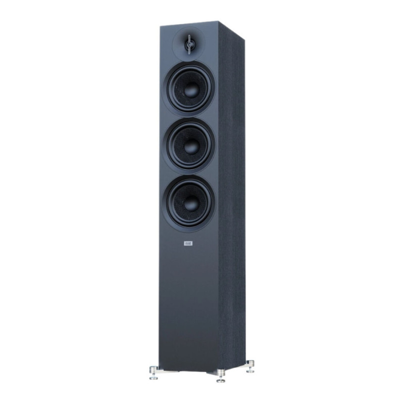 ELAC Debut 3.0 DF63 ant grindų pastatomos garso kolonėlės (pora) juodos sp.