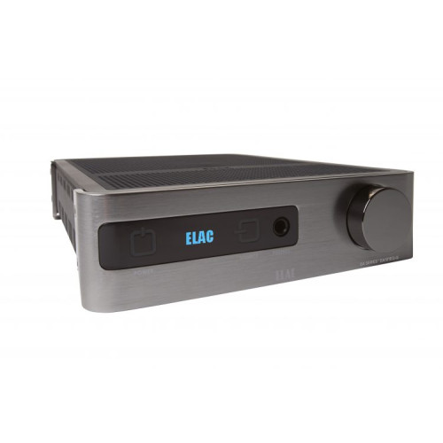ELAC EA101EQ-G  integruotas stiprintuvas su DSP, galingumas 2 x 80W, valdomas aplikacija, USB DAC, SUB Out