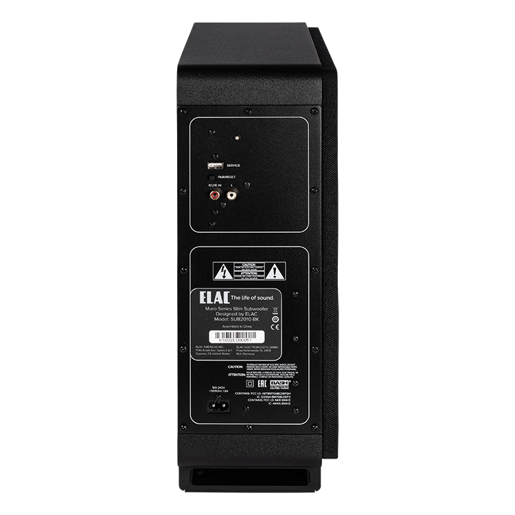 Elac Muro SUB2010  žemų dažnių kolonėlė su DSP procesoriumi