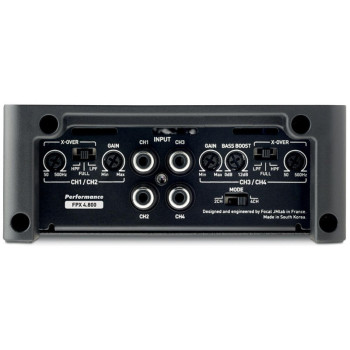 FOCAL FPX4.800 automobilinis stiprintuvas  4 kanalų  , galingumas 4x120W RMS
