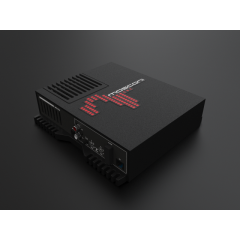 MOSCONI GLADEN ONE 130.2 2 kanalų automobilinis stiprintuvas, galingumas 2 x 130w