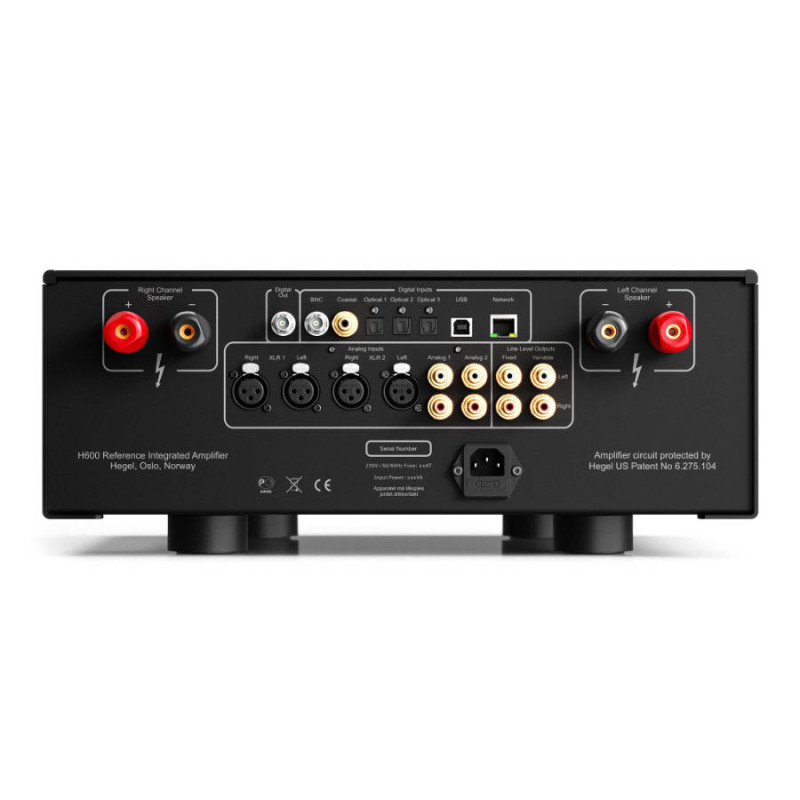 Hegel H600 etaloninis integruotas stiprintuvas #Nemokamas pristatymas
