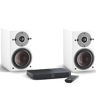 OBERON 1 C + HUB COMPACT aktyvios, lentyninės garso kolonėlės su siūstuvu, komplektas