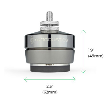 IsoAcoustics GAIA I vibracijos izoliatorius  #Nemokamas pristatymas