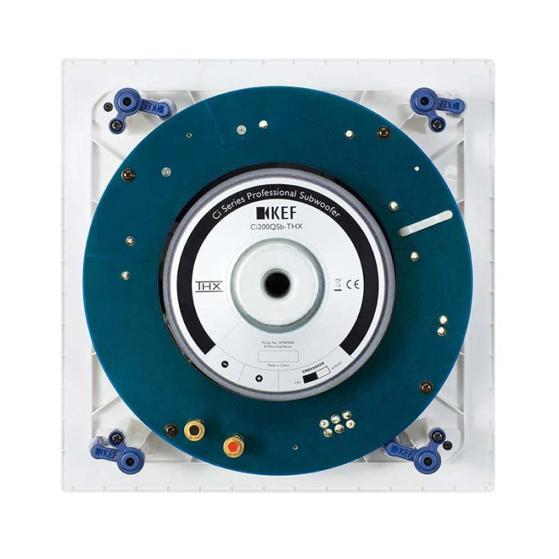 KEF Ci200QSb-THX įmontuojama sieninė žemų dažnių kolonėlė (pora)