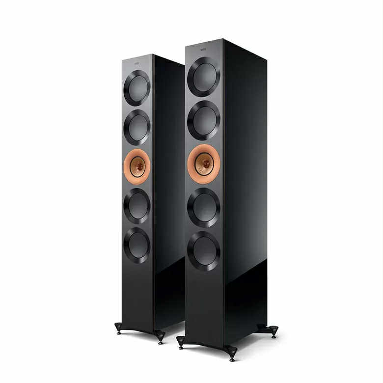 KEF Reference 5 Meta grindinės garso kolonėlės (pora)
